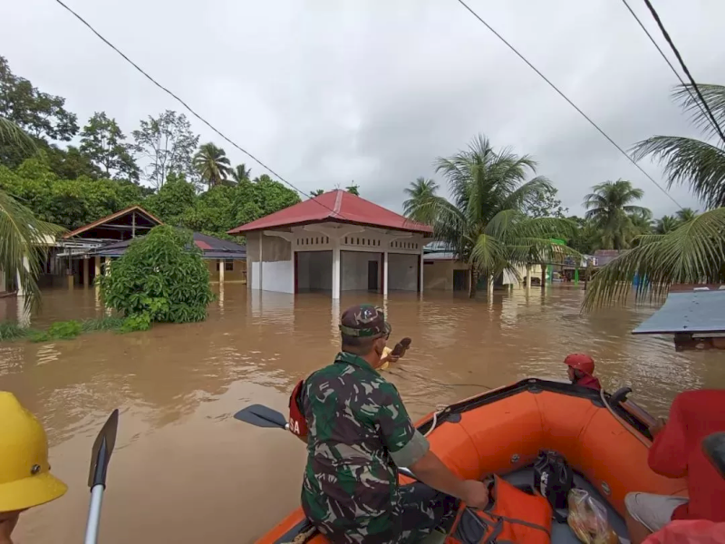 25 Ribu Orang Terdampak Banjir Kutai Timur