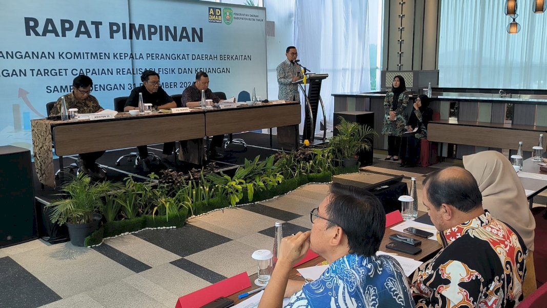 Kendala SIPD Jadi Tantangan Pemkab Kutim dalam Progres Realisasi Anggaran